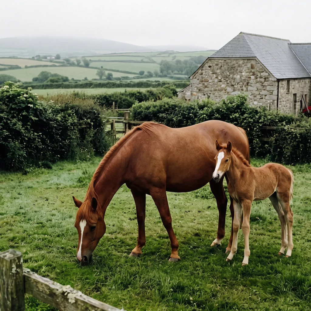 Élevage de chevaux au Les Écuries de l'Harmonie, Saint-Frion