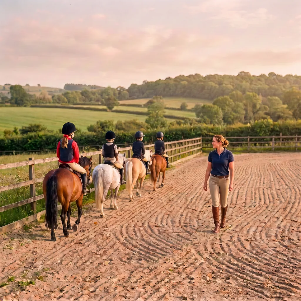 Cours de poney à Saint-Frion, Creuse
